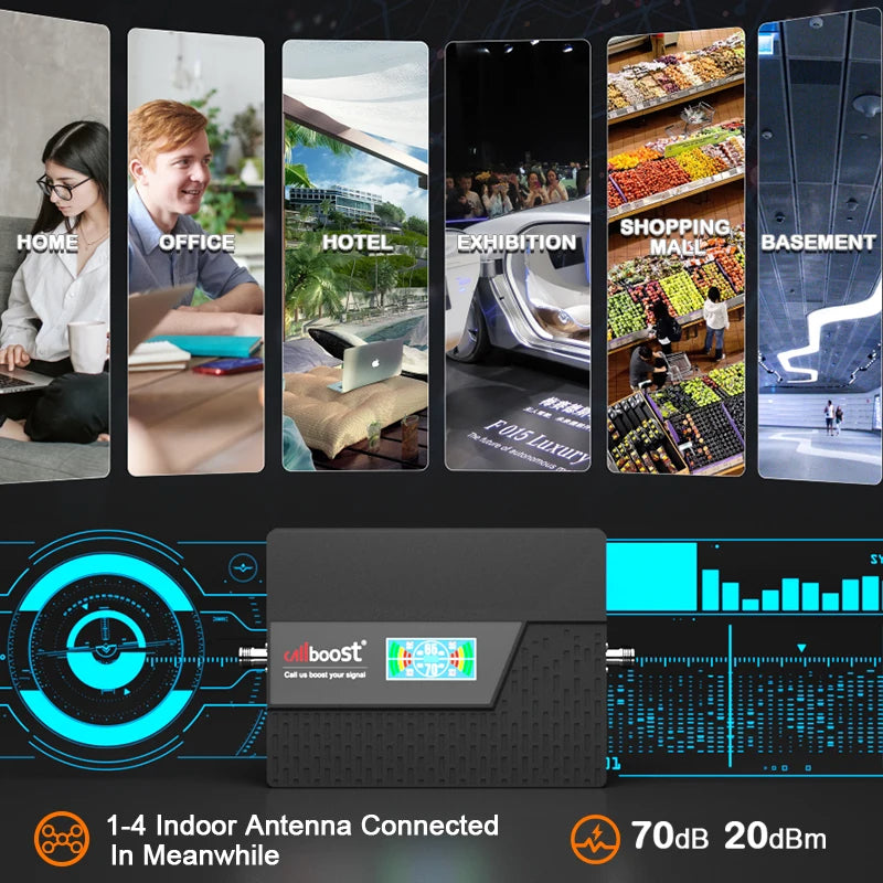 4K Digital TV Antenna – Indoor Signal Booster for Smart TVs