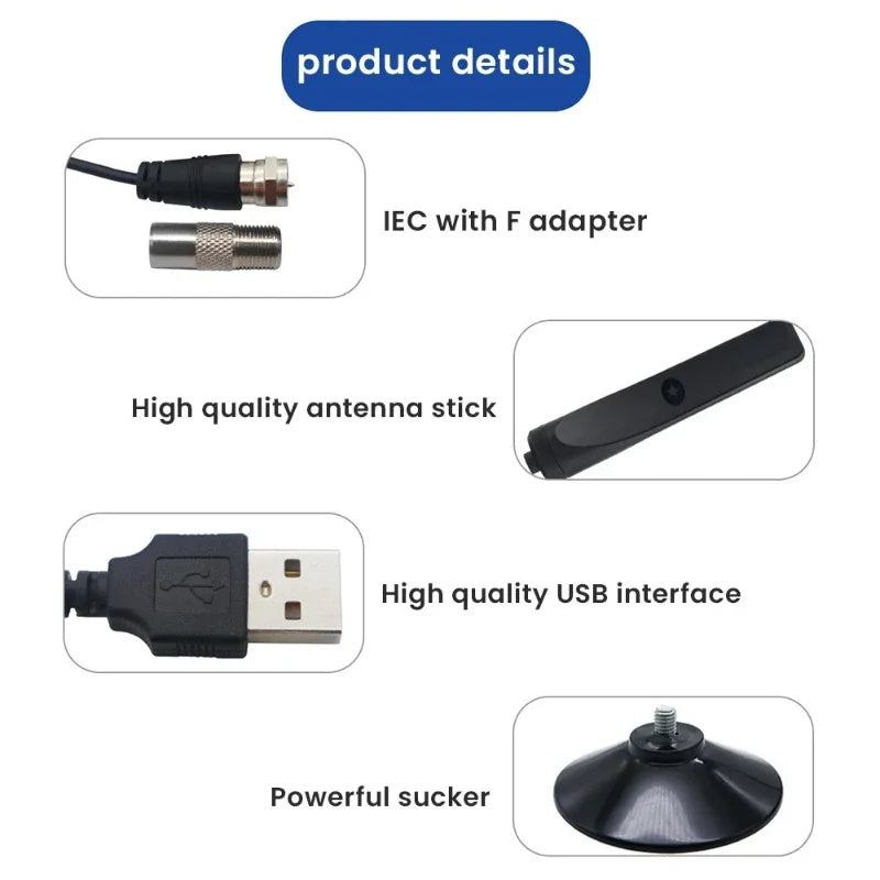 4K Digital TV Signal Booster – Indoor Antenna for Smart TVs