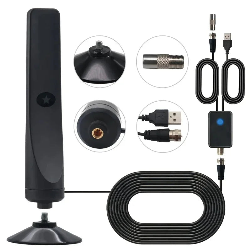 4K Digital TV Signal Booster – Indoor Antenna for Smart TVs